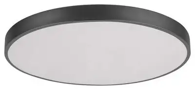 RABALUX Tesia, plafonjera,mat crna,LED 60W 60cm daljinski 3000-6000K