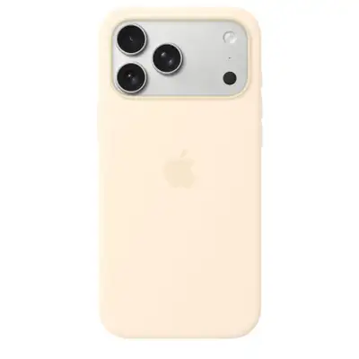 APPLE iPhone 17 Pro Max Silicone Case with MagSafe - Vanilla (SEASONAL) mhw54zm / a
