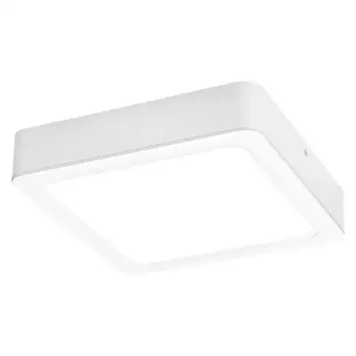 RABALUX Shaun, nadgradni  LED panel beli 18W 1845lm 4000K, cetvrtast 17x17cm, IP20