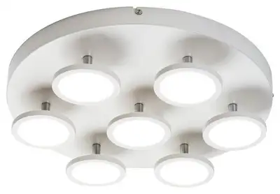 RABALUX Elsa ceiling LED 7x6W,matte white