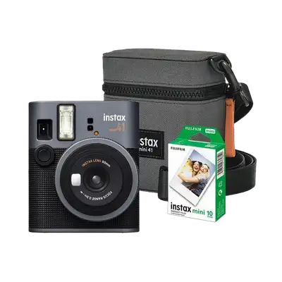 FUJI INSTAX MINI 41 + 10 + CASE