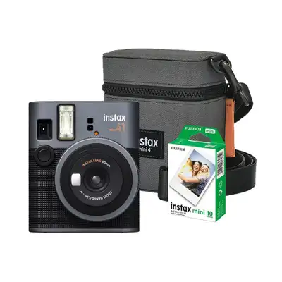 FUJI INSTAX MINI 41 + 10 + CASE