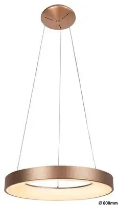 RABALUX Carmella,visilica,LED 50W,gold / bela