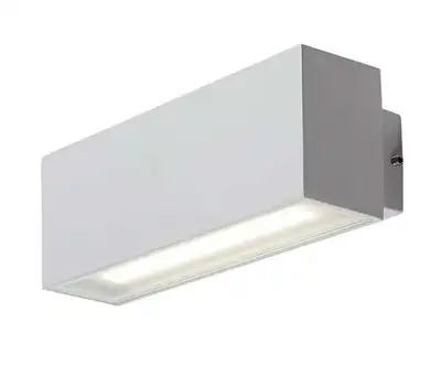 RABALUX Mataro,  LED spoljna zidna bela aluminium / staklena maska, 10W, with shade: 970lm,(bez stakla: 1200lm), 4000K