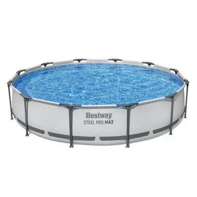 BESTWAY Max Pool 366x76cm sa celicnim ramom i pumpom