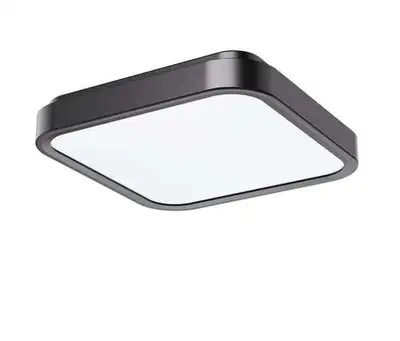 RABALUX Samira plafonjera 48W crna cetvrtasta