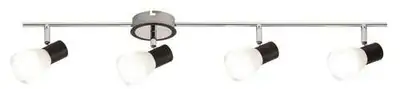 RABALUX Ati spot E14 4x max40W crno / hrom
