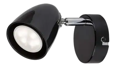 RABALUX Perico zidna lampa GU10 1x5W crna
