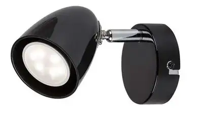 RABALUX Perico zidna lampa GU10 1x5W crna