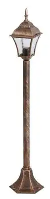 RABALUX Toscana spoljna lampa 1m E27 60W staro zlato IP43