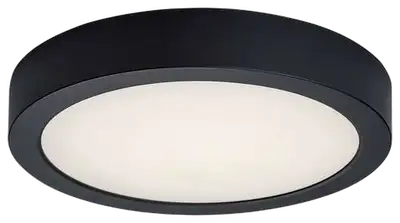 RABALUX Shaun2 plafonjera 24W 4000K crna okrugla
