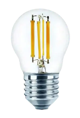 RABALUX Filament LED sijalica, providno, metal+staklo, E27 G4 2