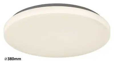 RABALUX Rob plafonjera LED 32W, 4000K, bela okrugla, 38cm