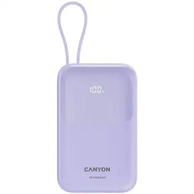 CANYON Power Bank 10000mAh 22.5W Purple CNS-CPB101PU