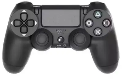 GEMBIRD Thrillershock PC / PS4 Black Wireless