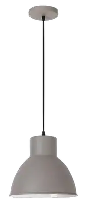 RABALUX Derek Visilica E27 1x60W,mat sivo