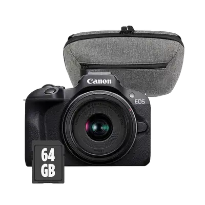 Canon EOS R100 + RF-S 18-45mm Travel kit