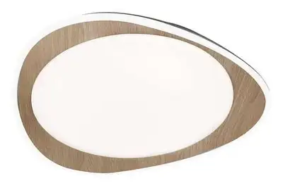 RABALUX Tamino, plafonjera, LED 24W 4000K 45cm drvo / plastika