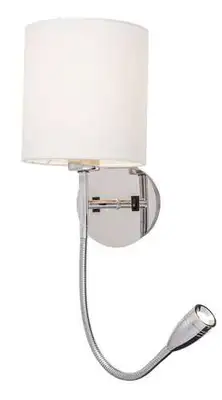 RABALUX Larkin zidna lampa sa citacem E27 40W LED3W