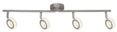 RABALUX Zora 4xspot built-in LEDwith bulb,chrome