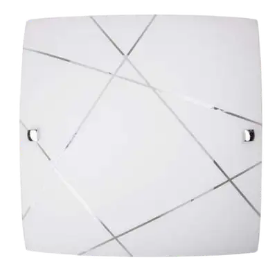RABALUX Phaedra plafonjera 400x400 E27 2x60W belo