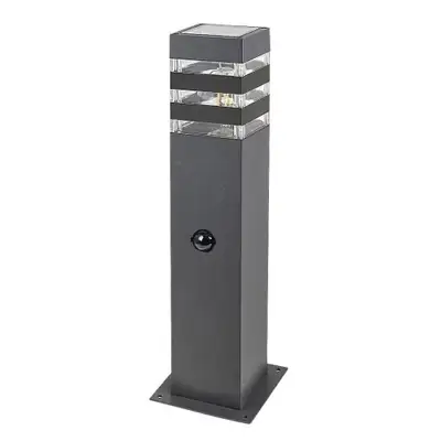RABALUX Ankara soljna podna lampa aluminijumska grafitna E27 12W