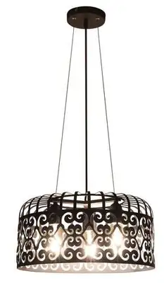 RABALUX Alessandra Visilica E27 3x60W,mat crno