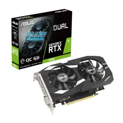 ASUS nVidia GeForce RTX 3050 6GB 96bit DUAL-RTX3050-O6G