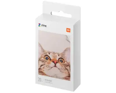 Xiaomi mi portable Phote Printer Paper 2x3-inch 20-sheets