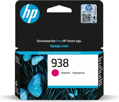 HP 938 Original Ink Cartridge Magenta (4S6X6PE)