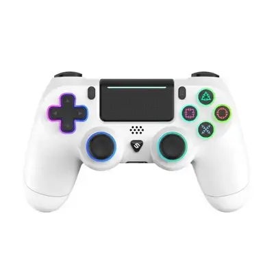 SPAWN PlayPro 4 Wireless Controller White - PS4/PS3/PC/Android/IOS/SD