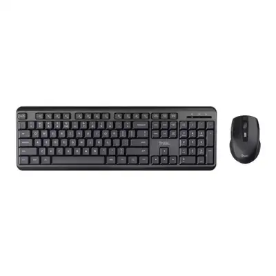 TRUST ODY II tastatura + mis US crna