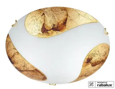 RABALUX Art gold plafonjera E27 2x60W