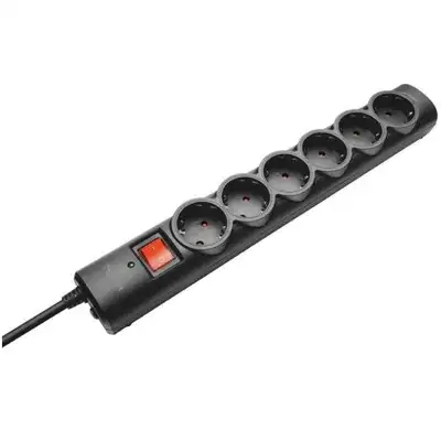 TRUST Surge Protector produzni kabl 1.8m crni