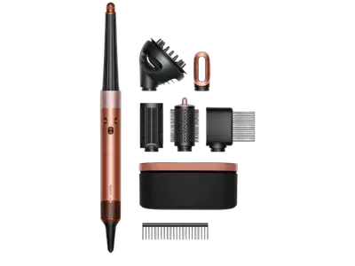 DYSON Airwrap 142899 Amber Silk  /  Pink Champagne Curly+Cily