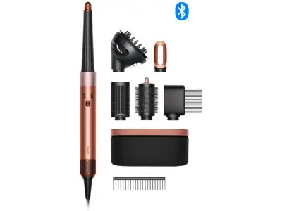 DYSON Airwrap 142899 Amber Silk / Pink Champagne Curly+Cily