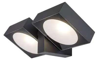 RABALUX Telde, LED spoljna zidna sa rotirajucom glavom, aluminium antracit siva, 14W, 900lm (bez dif. 1620lm), 3000K
