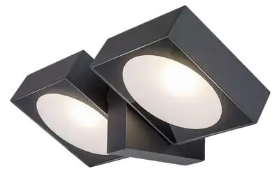 RABALUX Telde, LED spoljna zidna sa rotirajucom glavom, aluminium antracit siva, 14W, 900lm (bez dif. 1620lm), 3000K