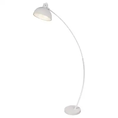 RABALUX Otto, florlamp, bela, E27, footswitch H1580mm