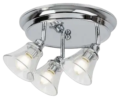 RABALUX Antoine, plafonska kupatilska lampa, E14 / 3x max. 4