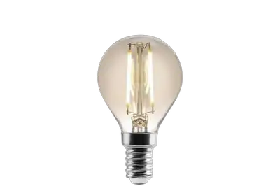 RABALUX Filament LED sijalica, smoky, metal+staklo, E14 G45