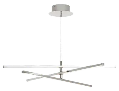 RABALUX Mecrvenoith Visilica LED 18W hrom