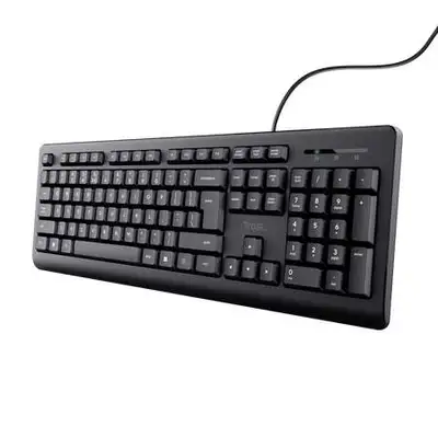 TRUST Basic tastatura US crna