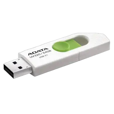ADATA 64GB 3.1 AUV320-64G-RWHGN Green / White USB Flash