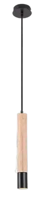 RABALUX Braulia, metalna / drvena lvisilica, GU10 1x50W, IP20