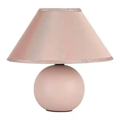 RABALUX Ariel, unutrašnja keramicka stona lampa, braon, E14 G45 1xM