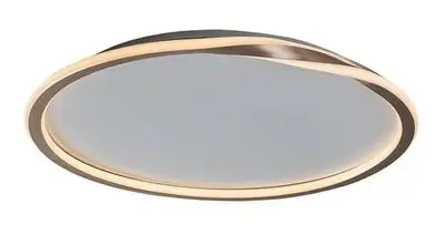 RABALUX Mathiola, LED plafonjera zlatna 40W, 2450lm, 3000K, 56cm