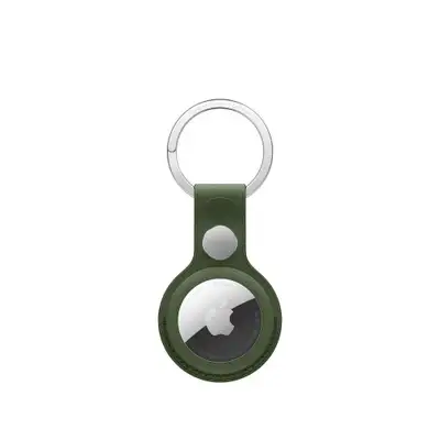 APPLE AirTag FineWoven Key Ring - Moss mgfx4zm/a