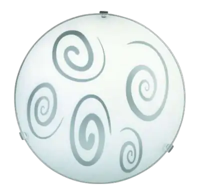 RABALUX Spiral plafonjera D25 E27 60W belo