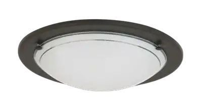 RABALUX Ufo plafonjera D29 E27 60W crno opal